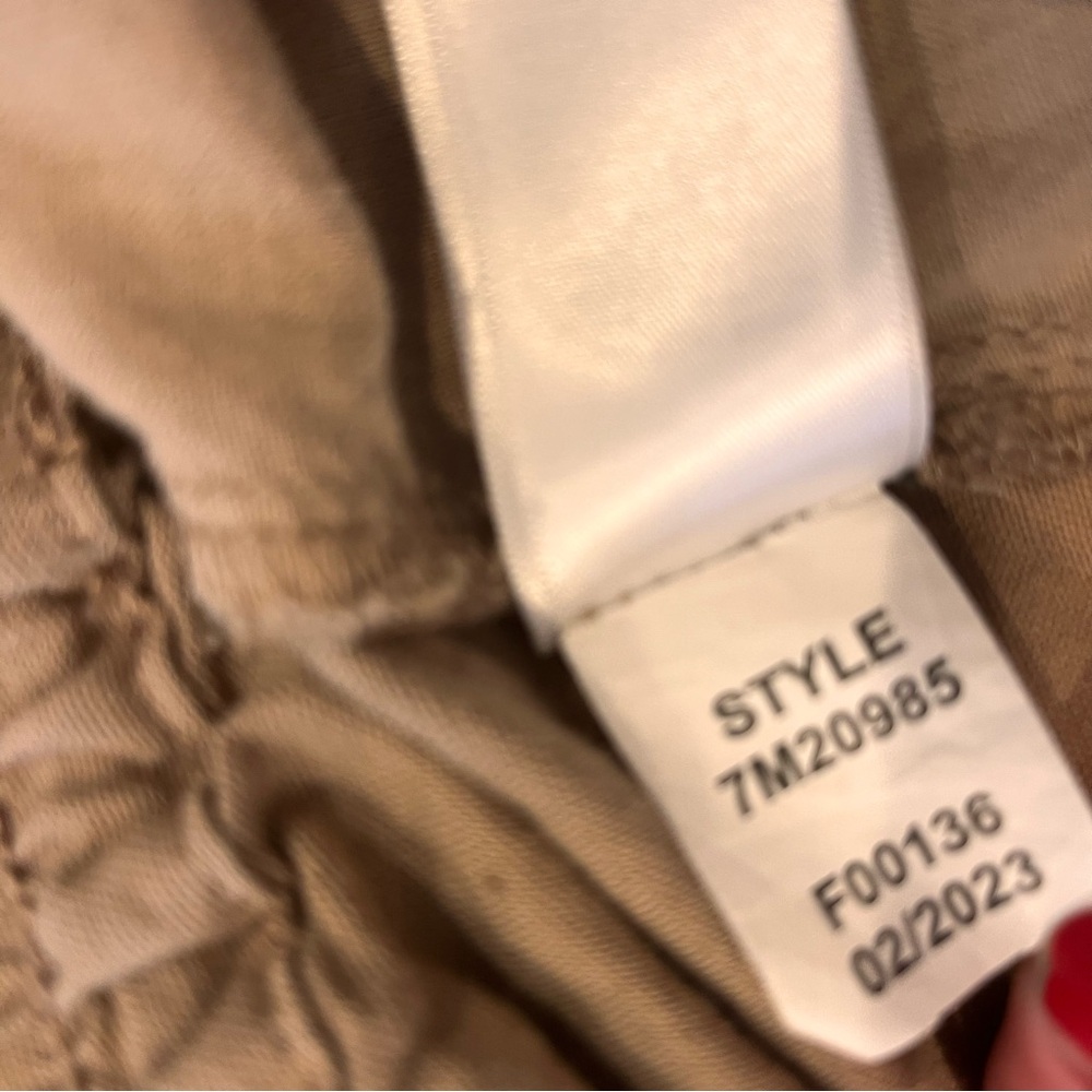 Lucky Brand Men’s Linen Blend 6” Shorts Tan Brown Drawstring Pull On XXL - Picture 8 of 10